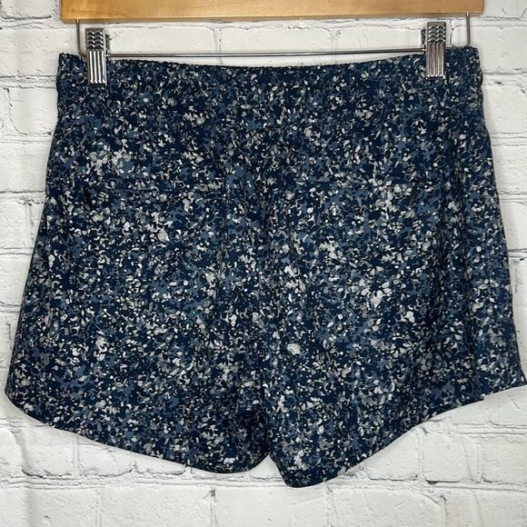 Athleta Womens Blue Gray Running Shorts Athleisure size 4 - Picture 5 of 10